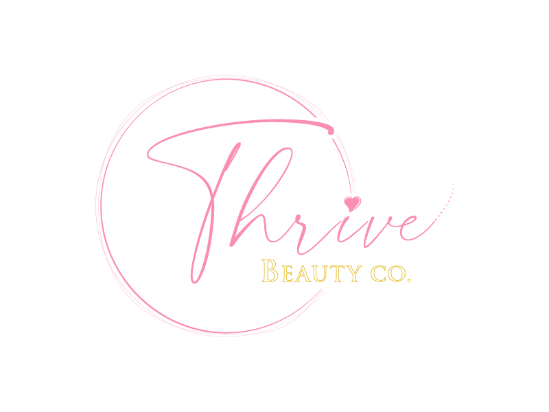 Thrive Beauty Co. logo design by Herquis