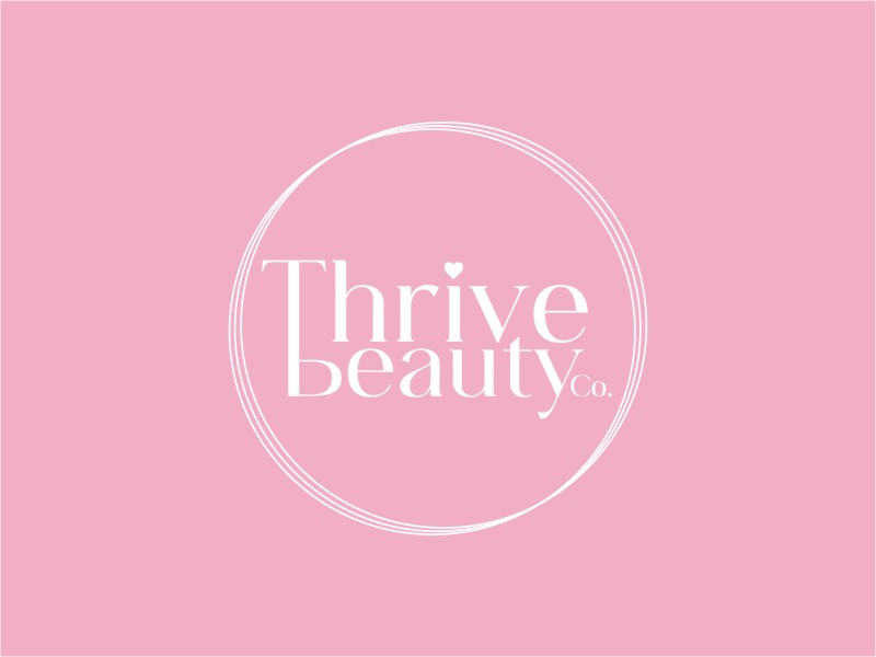 Thrive Beauty Co. logo design by Euto