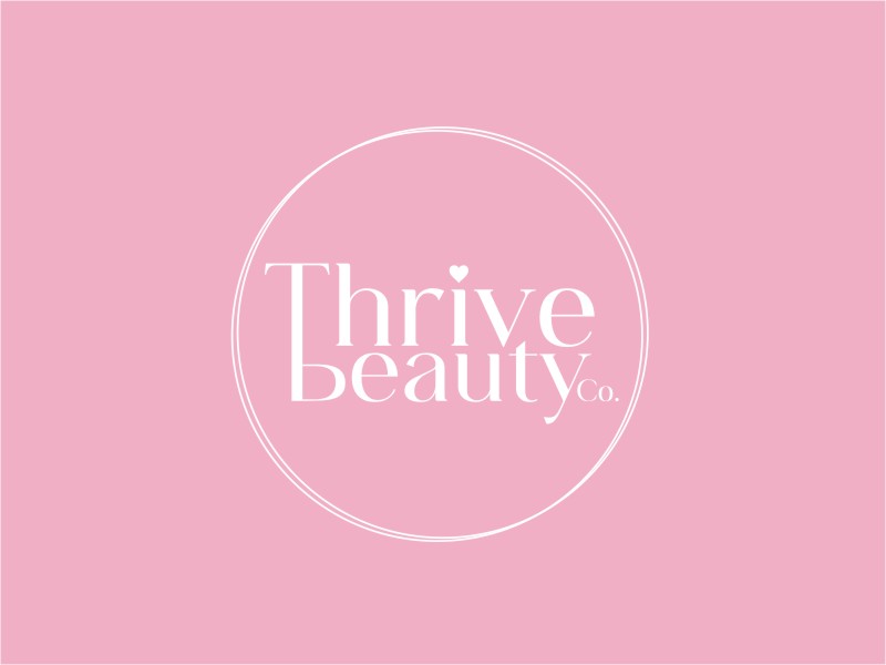 Thrive Beauty Co. logo design by Euto