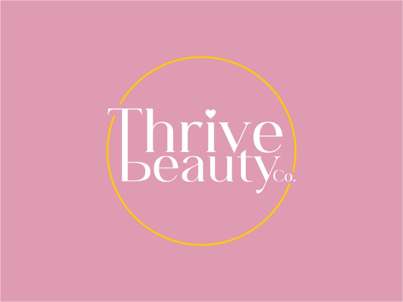 Thrive Beauty Co. logo design by Euto