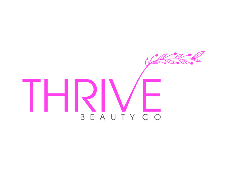 Thrive Beauty Co. logo design by Gesang