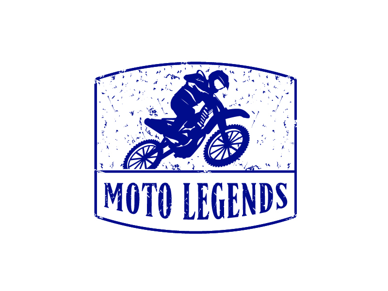 The MOTO Legends logo design by planoLOGO