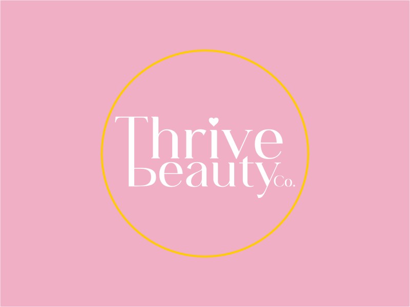 Thrive Beauty Co. logo design by Euto