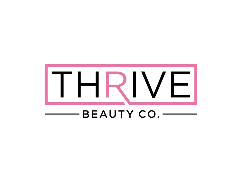 Thrive Beauty Co. logo design by luckyprasetyo