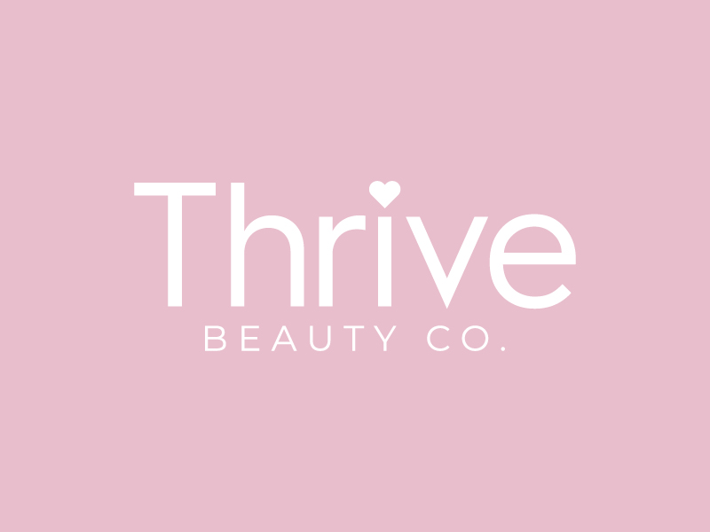 Thrive Beauty Co. logo design by Fear