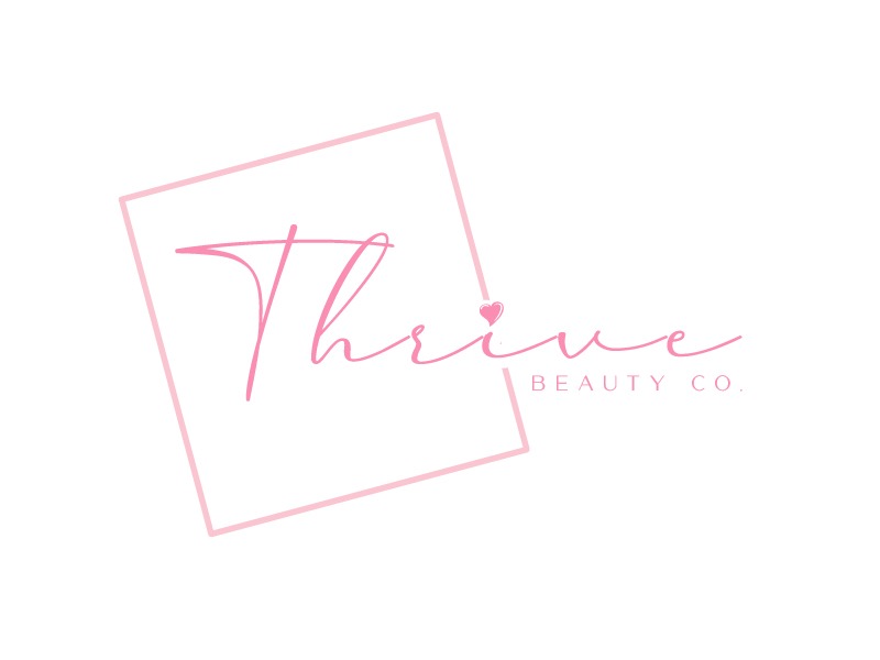 Thrive Beauty Co. logo design by Herquis