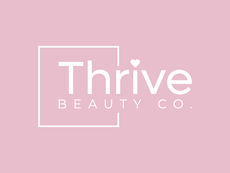 Thrive Beauty Co. logo design by Fear