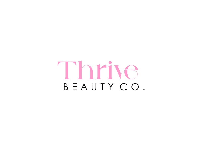 Thrive Beauty Co. logo design by goblin