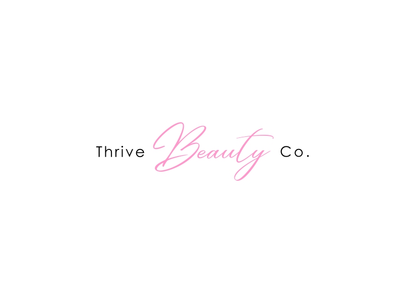 Thrive Beauty Co. logo design by goblin