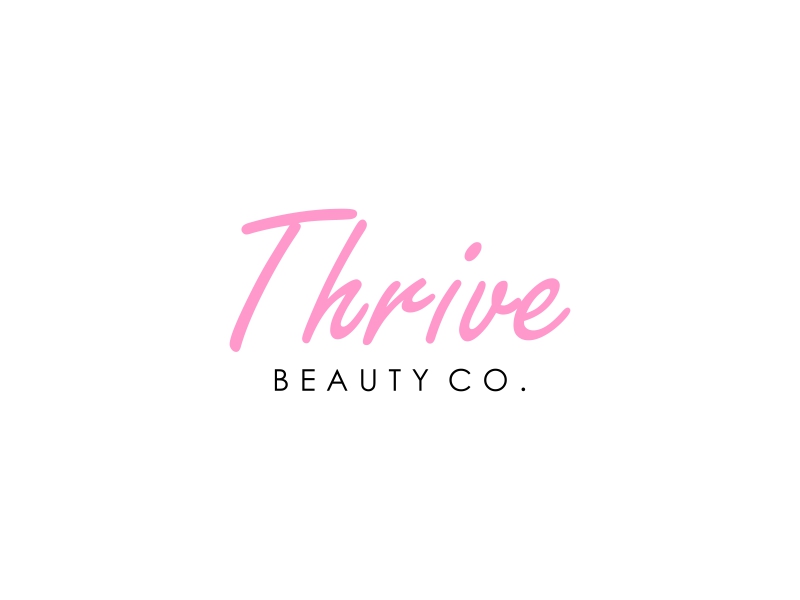 Thrive Beauty Co. logo design by goblin