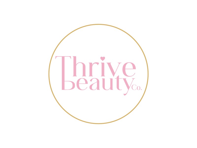 Thrive Beauty Co. logo design by Euto