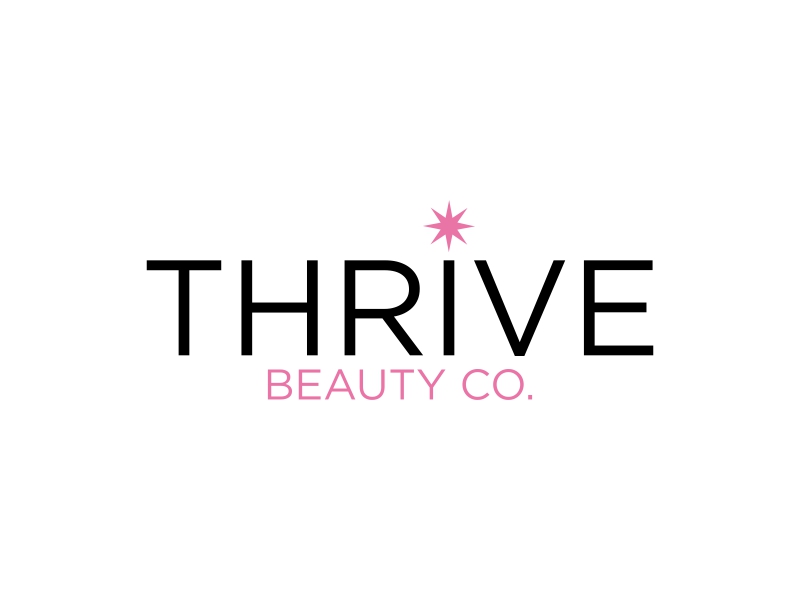 Thrive Beauty Co. logo design by luckyprasetyo