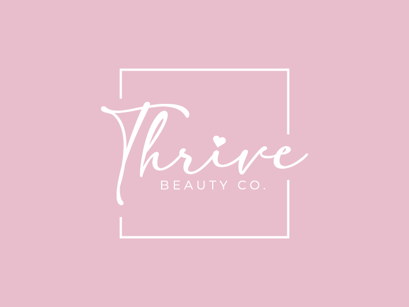 Thrive Beauty Co. logo design by Fear