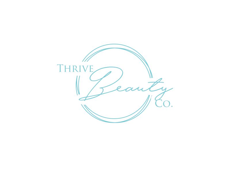 Thrive Beauty Co. logo design by paseo