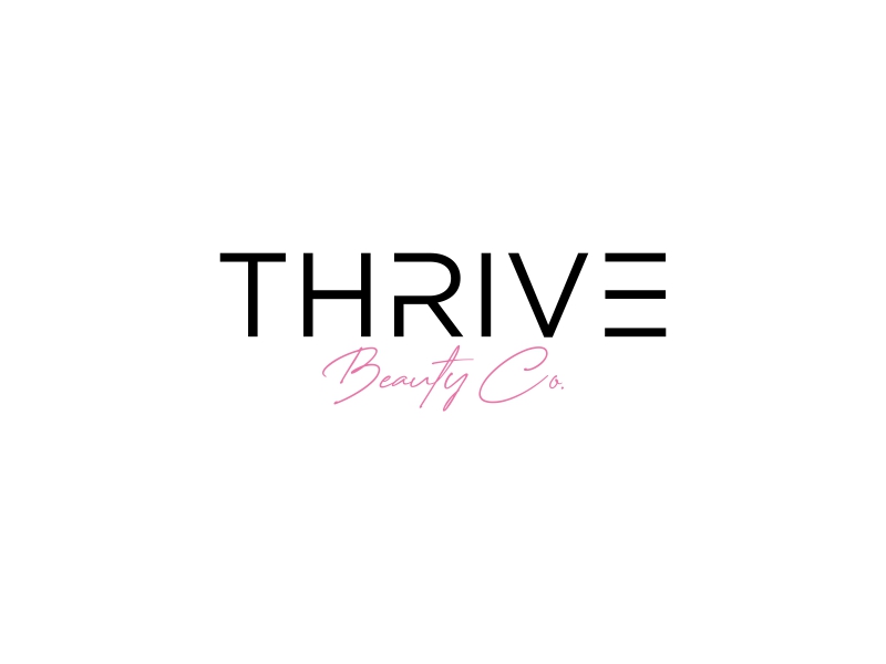 Thrive Beauty Co. logo design by luckyprasetyo