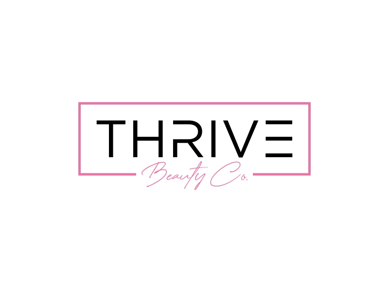 Thrive Beauty Co. logo design by luckyprasetyo