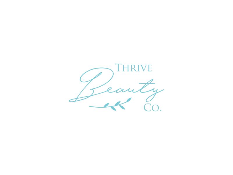 Thrive Beauty Co. logo design by paseo