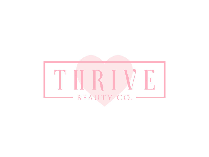 Thrive Beauty Co. logo design by aryamaity