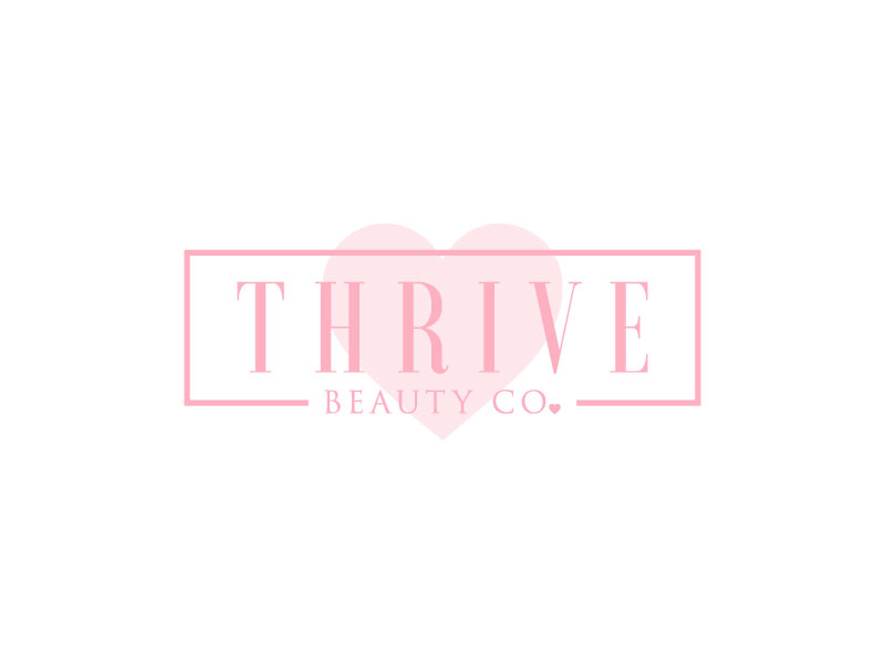 Thrive Beauty Co. logo design by aryamaity