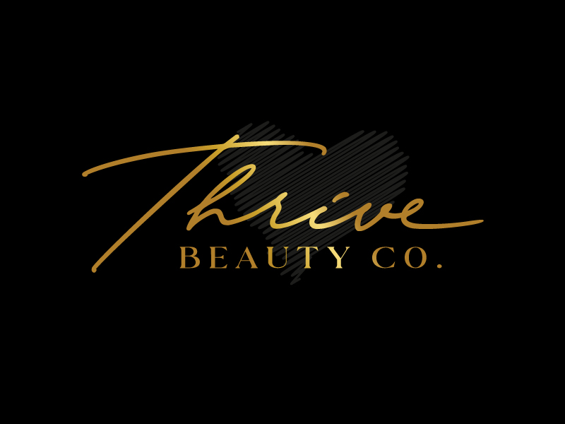 Thrive Beauty Co. logo design by yans