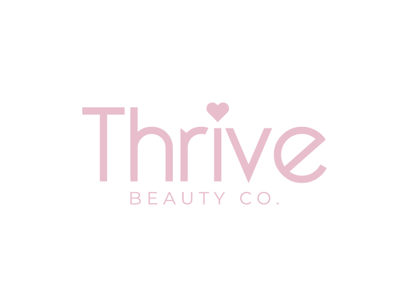 Thrive Beauty Co. logo design by Fear