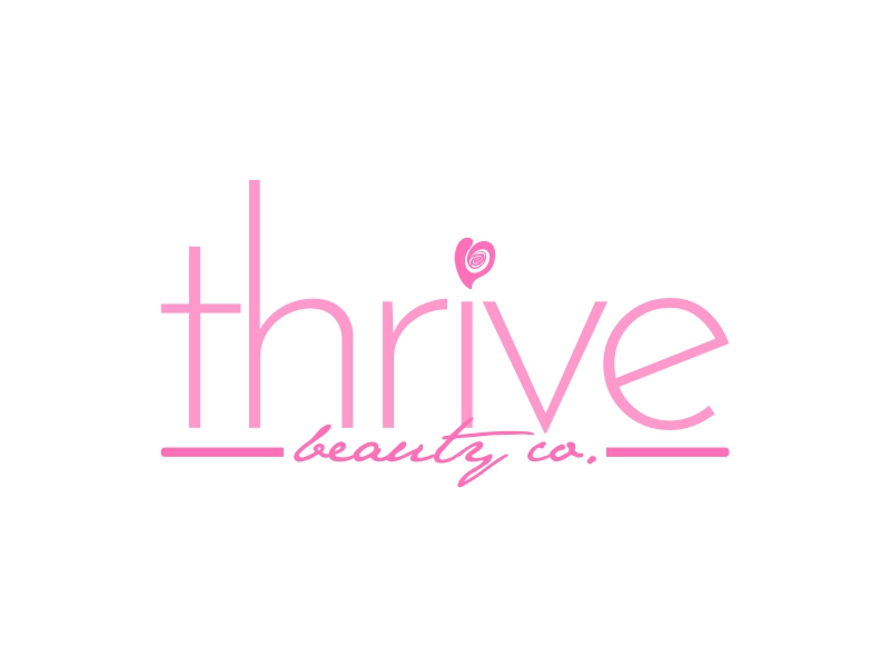 Thrive Beauty Co. logo design by dyah lestari