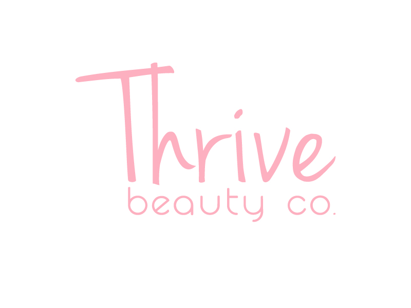 Thrive Beauty Co. logo design by arifrijalbiasa