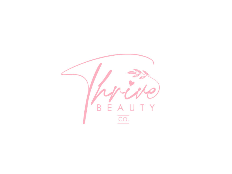 Thrive Beauty Co. logo design by maze