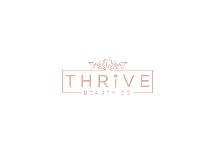 Thrive Beauty Co. logo design by maze