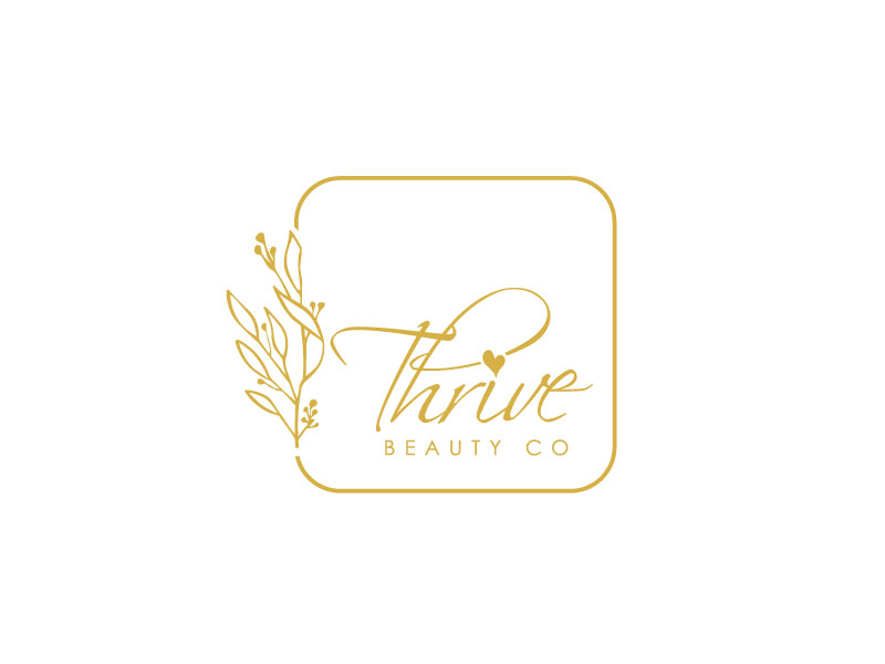 Thrive Beauty Co. logo design by maze