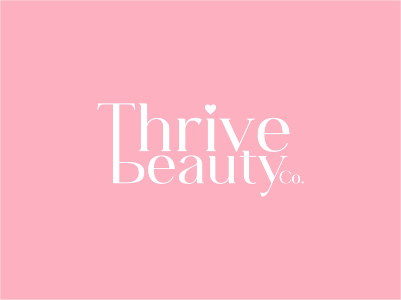 Thrive Beauty Co. logo design by Euto