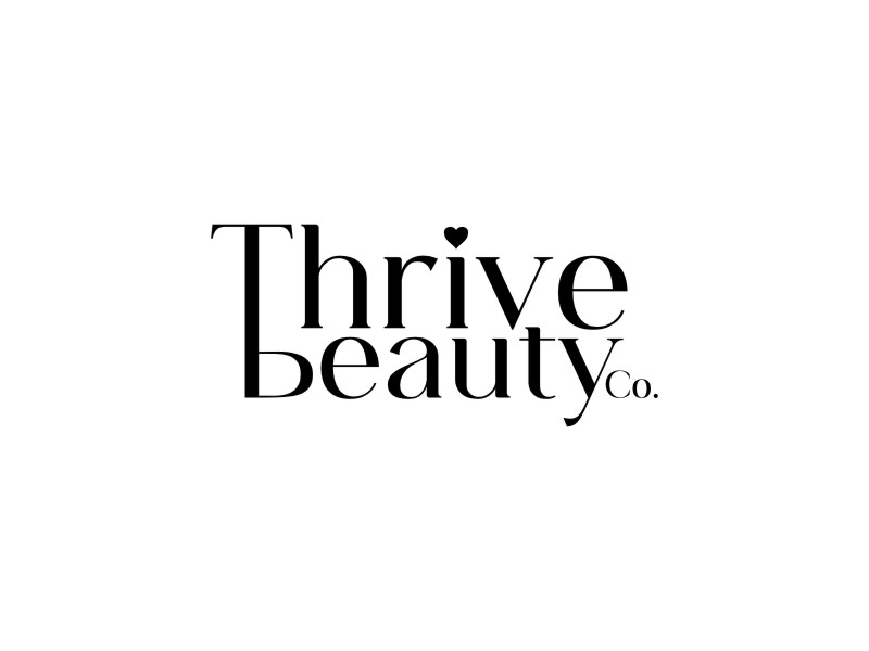 Thrive Beauty Co. logo design by Euto