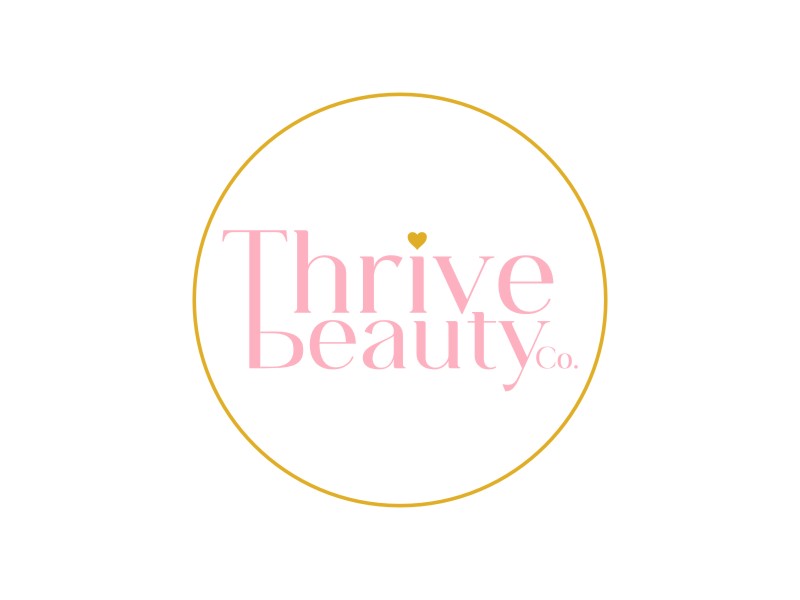 Thrive Beauty Co. logo design by Euto