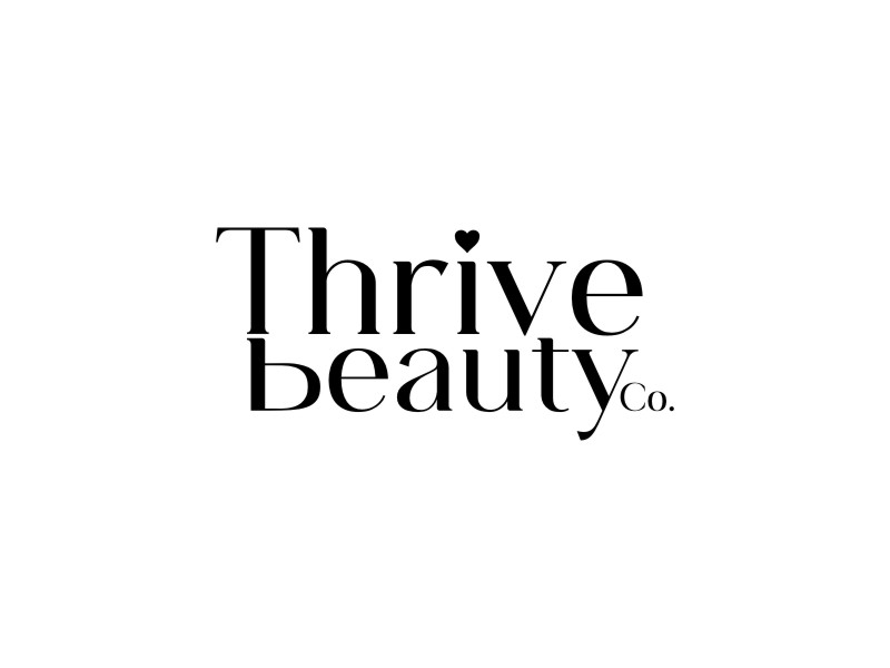 Thrive Beauty Co. logo design by Euto