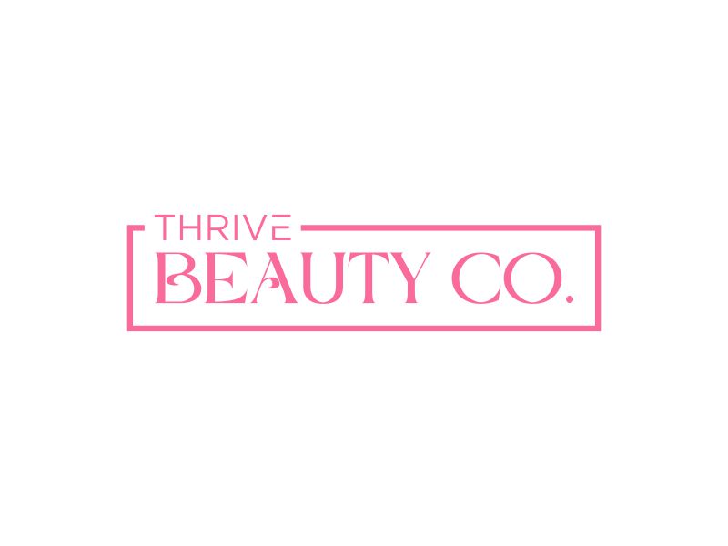 Thrive Beauty Co. logo design by scania