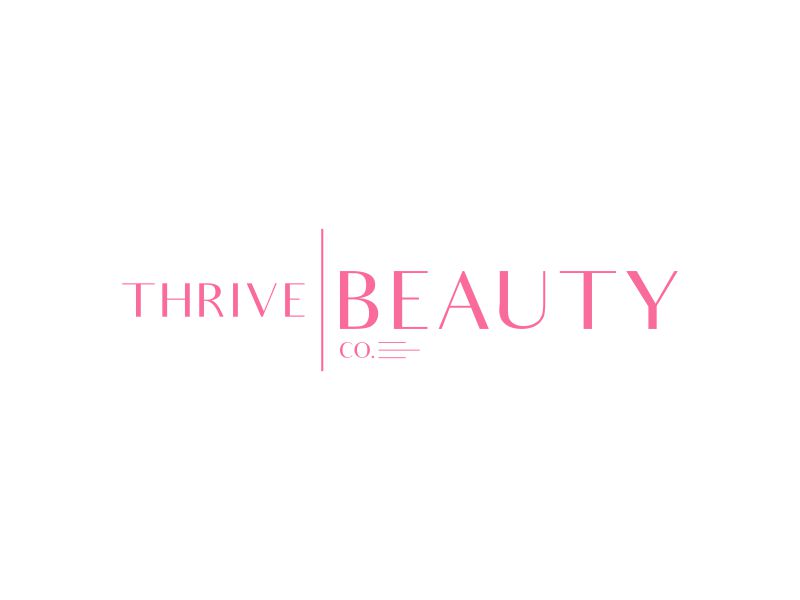 Thrive Beauty Co. logo design by scania