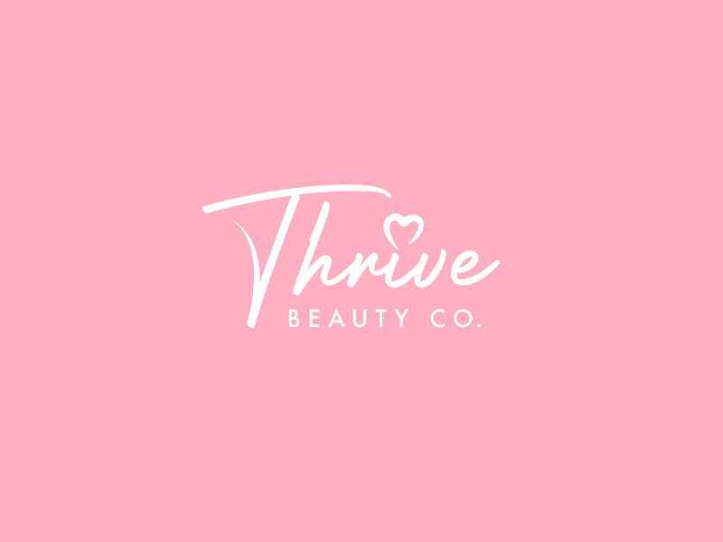 Thrive Beauty Co. logo design by PRN123