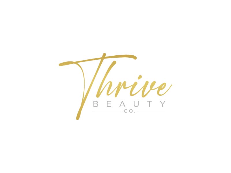 Thrive Beauty Co. logo design by Andri