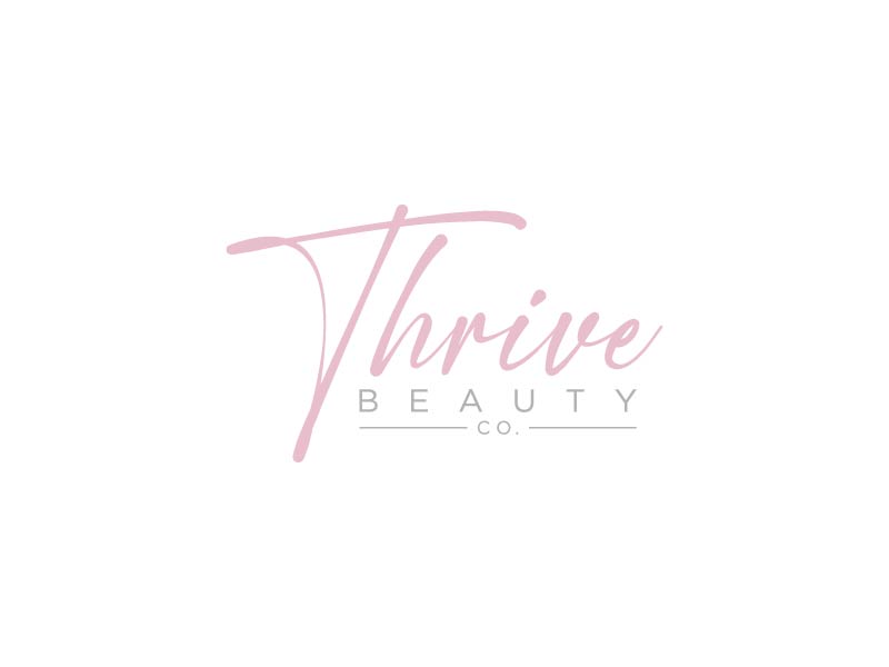 Thrive Beauty Co. logo design by Andri