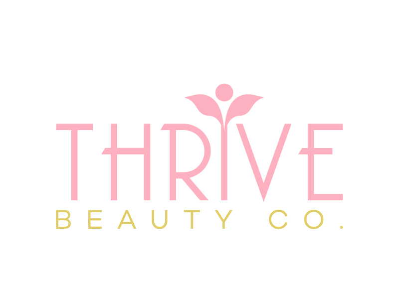 Thrive Beauty Co. logo design by KDesigns