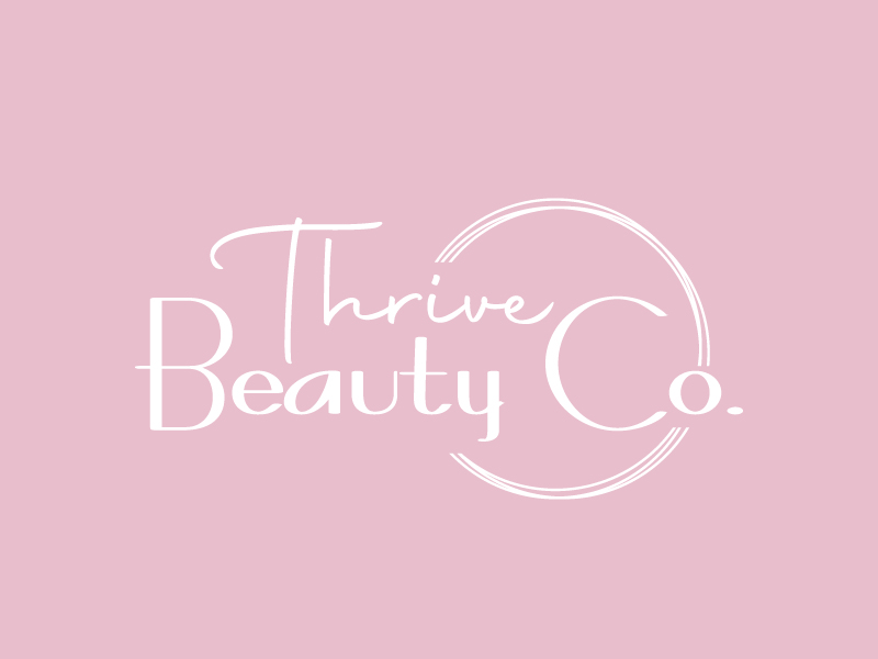 Thrive Beauty Co. logo design by oindrila chakraborty