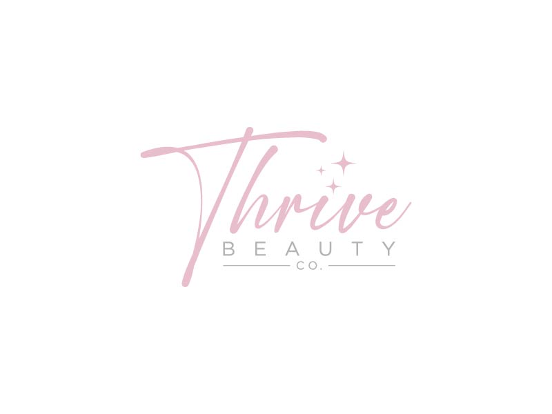 Thrive Beauty Co. logo design by Andri