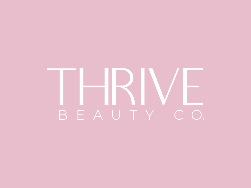 Thrive Beauty Co. logo design by oindrila chakraborty