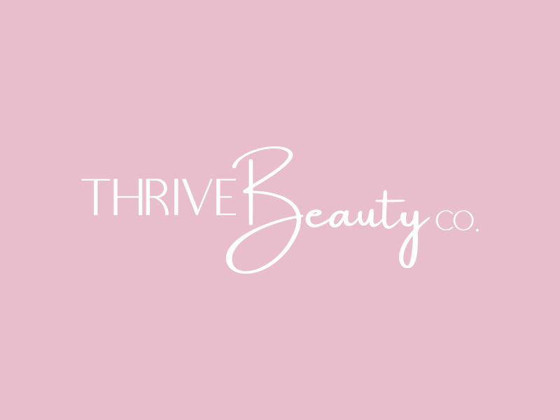 Thrive Beauty Co. logo design by oindrila chakraborty