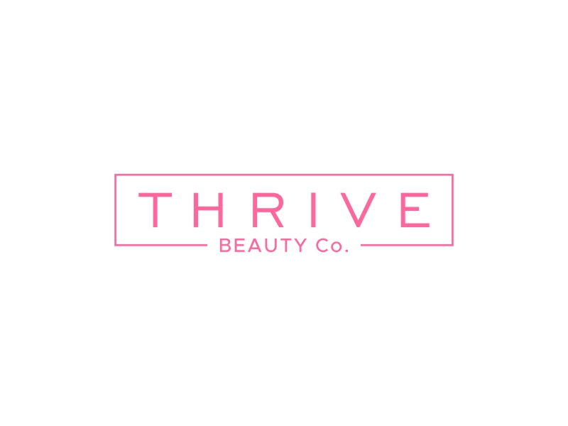 Thrive Beauty Co. logo design by DuckOn