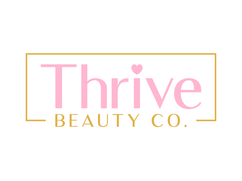 Thrive Beauty Co. logo design by KDesigns