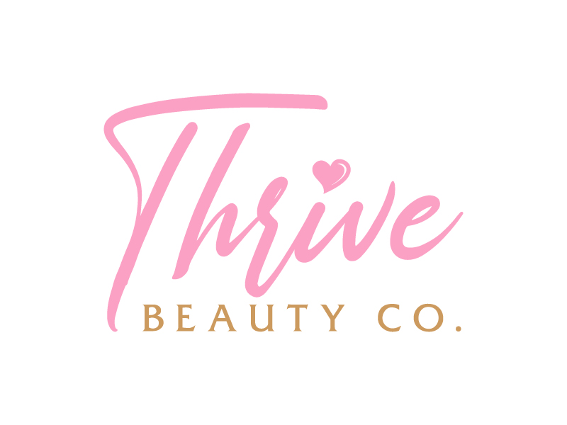 Thrive Beauty Co. logo design by KDesigns