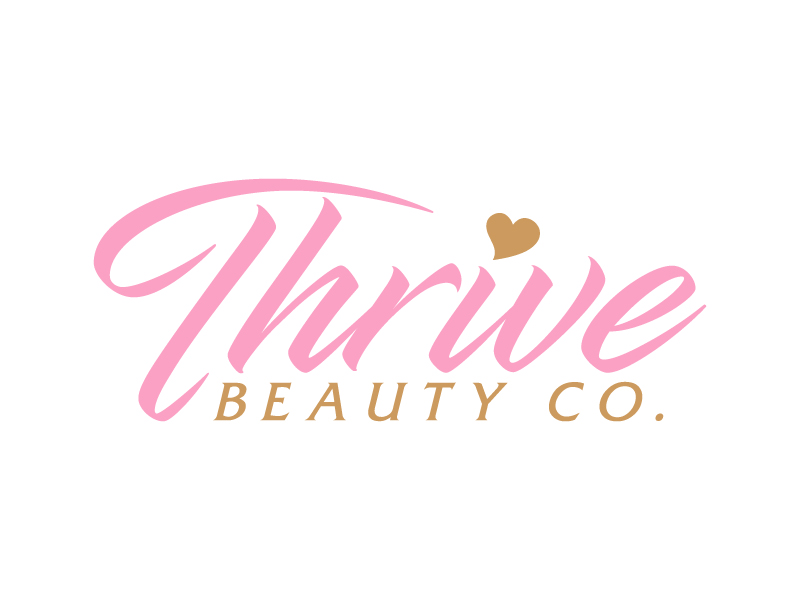 Thrive Beauty Co. logo design by KDesigns