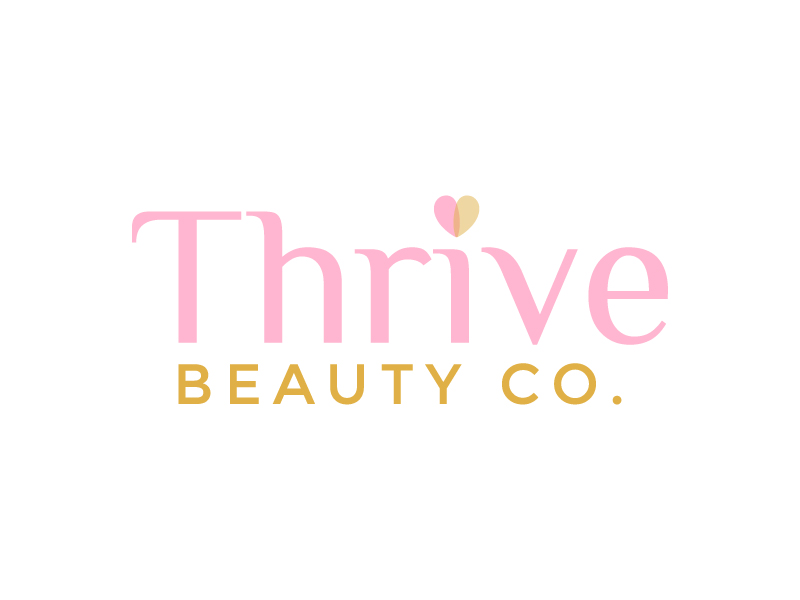 Thrive Beauty Co. logo design by KDesigns