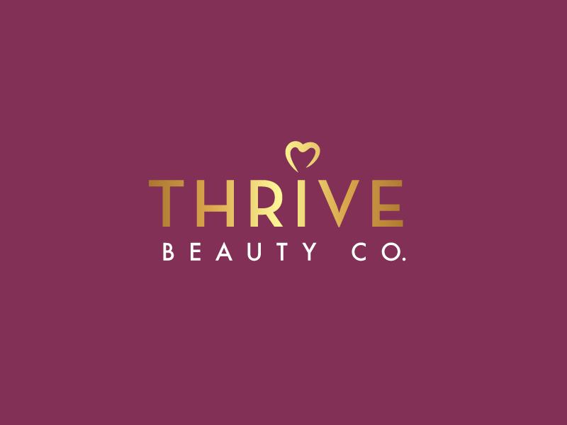 Thrive Beauty Co. logo design by PRN123